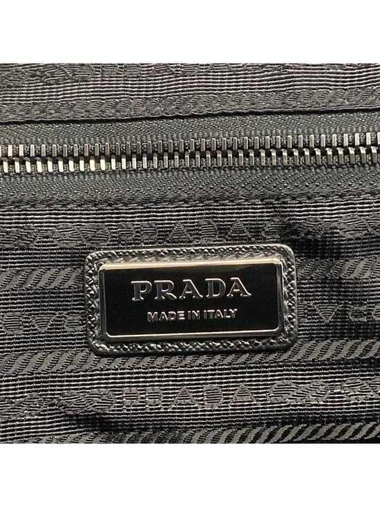 Prada Black Leather Backpack main image 14